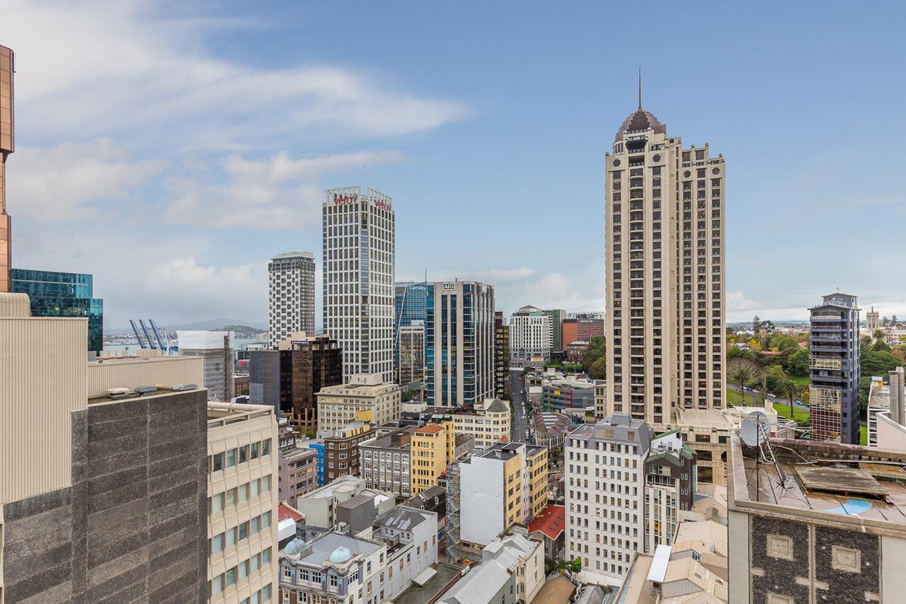 Lovely City Apartment! Views, Pool And Gym Auckland Luaran gambar