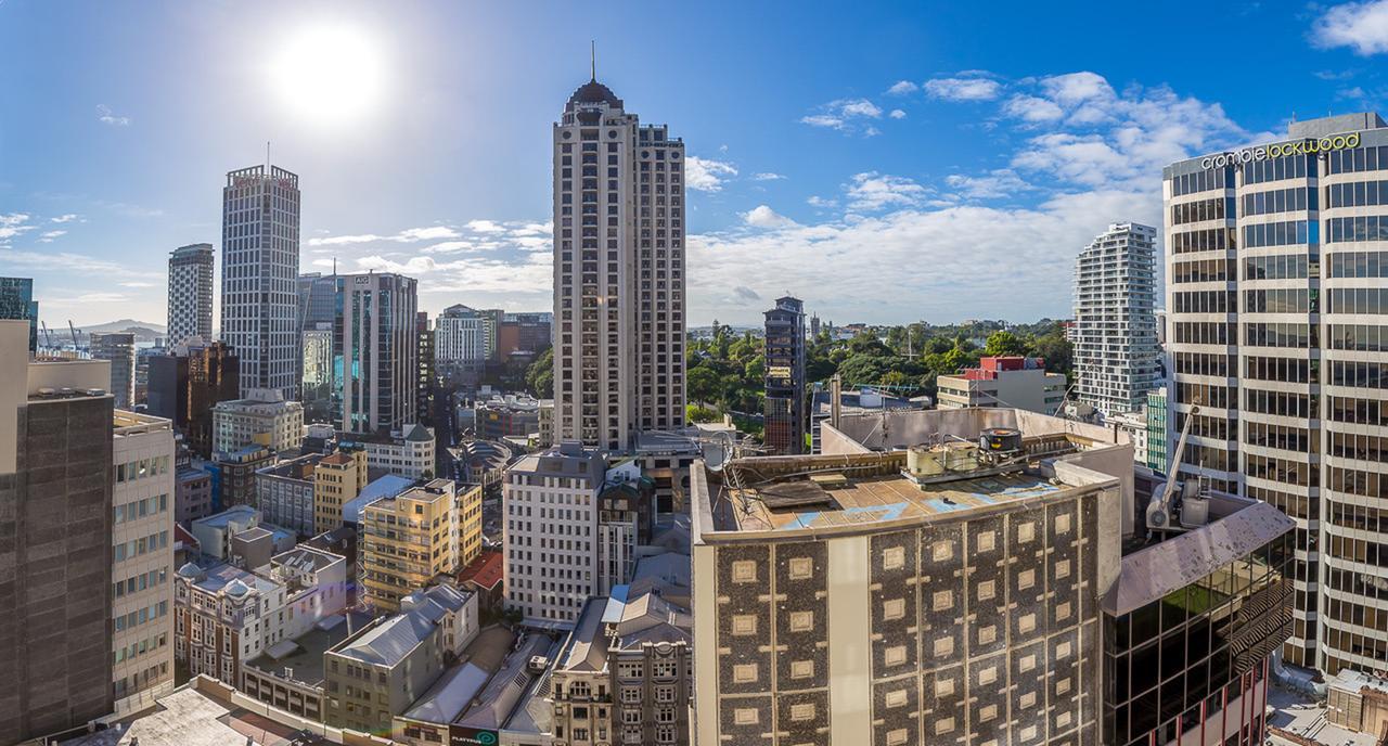 Lovely City Apartment! Views, Pool And Gym Auckland Luaran gambar